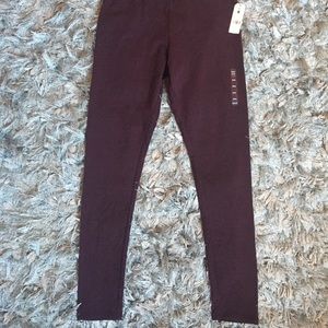 NWT Garage High Rise Wine Colored Leggings - (M)